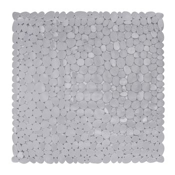 Mata łazienkowa motyw szarych kamyczków