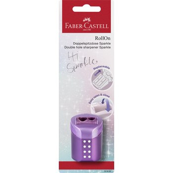 Temperówka podwójna rollon sparkle 1 szt. blister Faber-Castell