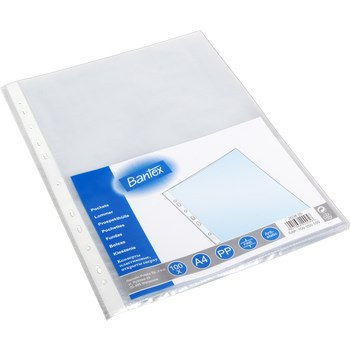 Koszulki groszkowe 50 mic, A4 100 sztuk Bantex