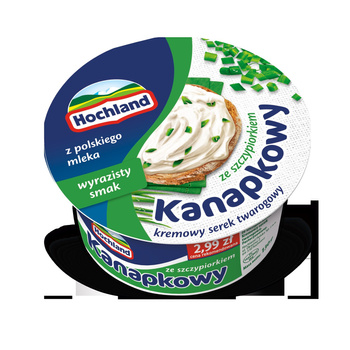 Hochland Kanapkowy serek kremowy ze szczypiorkiem 130 g