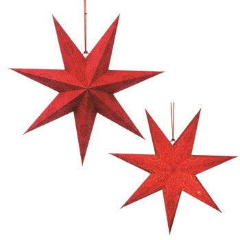 Gwiazda  podświetlana, ciepły 60cm