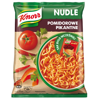 Knorr Nudle Zupa-danie pomidorowe pikantne 63 g