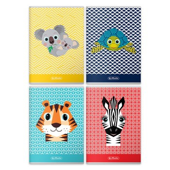 Herlitz zeszyt 32 A5 kratka Cute Animals