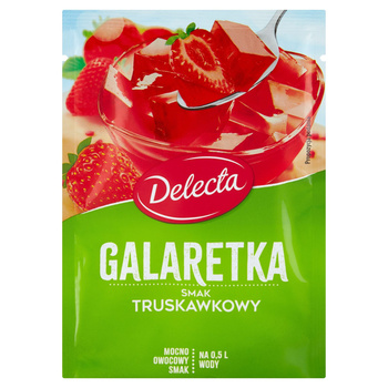 Delecta Galaretka smak truskawkowy 70 g