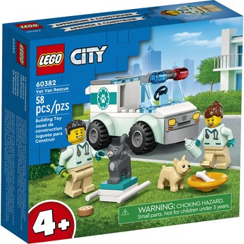 Klocki LEGO City Great Vehicles 60382 Karetka weterynaryjna