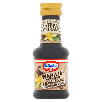 Dr. Oetker Ze świata natury Ekstrakt naturalny wanilia Bourbon z Madagaskaru 30 ml