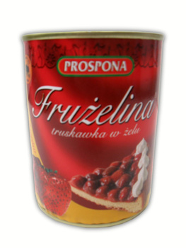 PROSPONA FRUŻELINA TRUSKAWKA W ŻELU 3,2KG