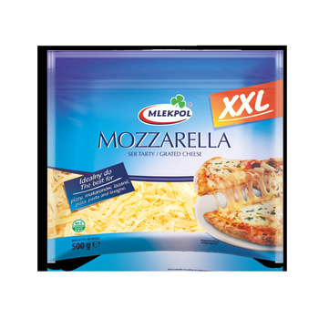 Mlekpol XXL Ser tarty Mozzarella 500 g
