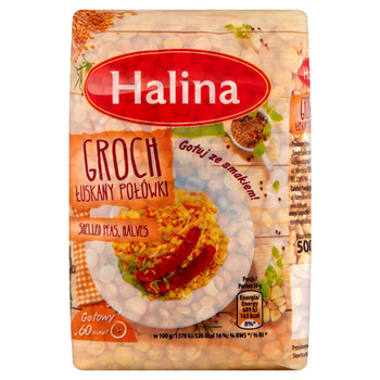 Halina Groch Łuskany Połówki 500g folia