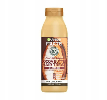 Garnier Fructis Cocoa Butter Hair Food wygładzający szampon do włosów puszących się i niesfornych 350ml