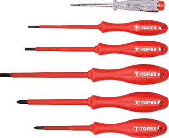 Wkrętaki 1000V, zestaw 6 szt