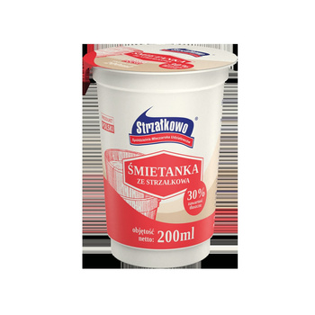 Strzałkowo Śmietanka homogenizowana 30% tłuszczu
