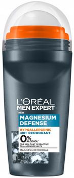 L'Oreal Paris Men Expert Magnesium Defense Hipoalergiczny Dezodorant 48h 50ml
