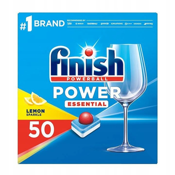 FINISH Tabletki do zmywarki Power Essential 50 lemon