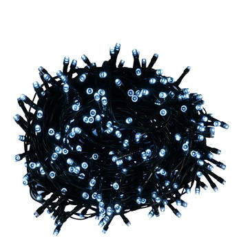 Lampki 400 LED na transformator cool white