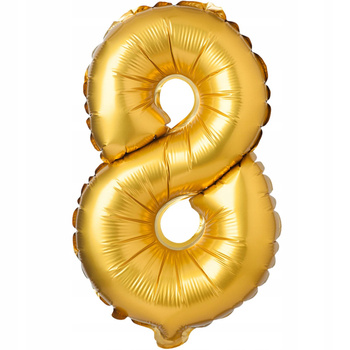 Balon foliowy cyferka XXL - nr 8