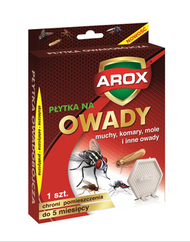 Arox płytka na owady ekstra 1szt