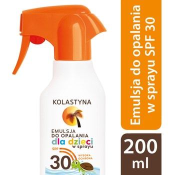 Kolastyna Emulsja do opalania dla dzieci w sprayu SPF 30 200 ml