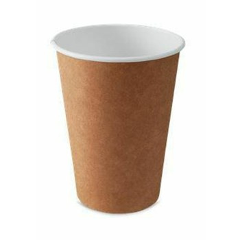 Kubek papierowy 300ml kraft opakowanie 50 sztuk Horeca Polska