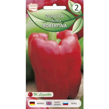 Papryka słodka Robertina - czerwona, typu blok 0,30 Legutko