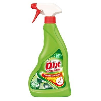 DIX Professional 0,5l Express Cleaner, płyn do czyszczenia kuchenki, grilla, szyby kominkowej