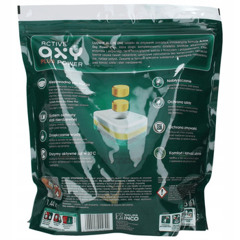 Ludwik All in one Tabletki do zmywarek grapefruit 1,44 kg (80 sztuk)