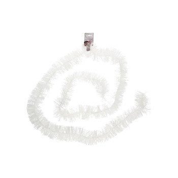 EM&EM Łańcuch na choinkę biały 2m