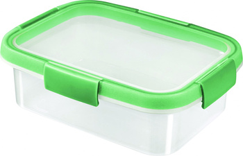 Pojemnik na żywność prostokątny Smart fresh Mix miętowy/ jasnoszary/ brzoskwiniowy 1L Curver