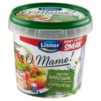 Lisner O Mamo! Sałatka warzywna z groszkiem 500 g