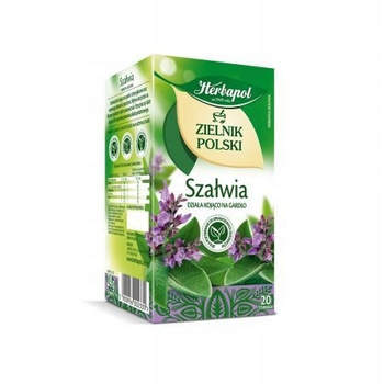 Herbapol Zielnik Polski Herbatka ziołowa szałwia 24 g (20 x 1,2 g)