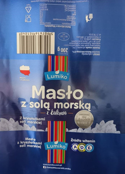 Lumiko Masło z solą morską 200g