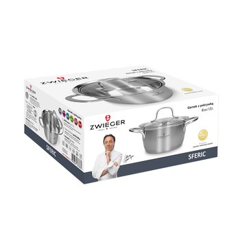 Garnek z pokrywką 18 cm Sferic Zwieger