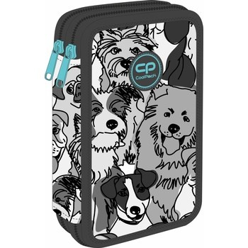 Piórnik podwójny z wyposażeniem Coolpack Jumper 2 Dogs planet