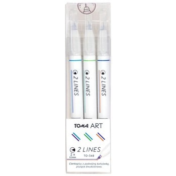 Cienkopis 2 lines mix B /3/ TOMA