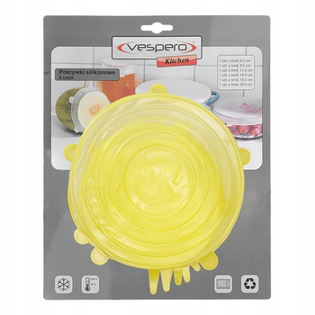 Zestaw nakładek silikonowych 6szt VESPERO