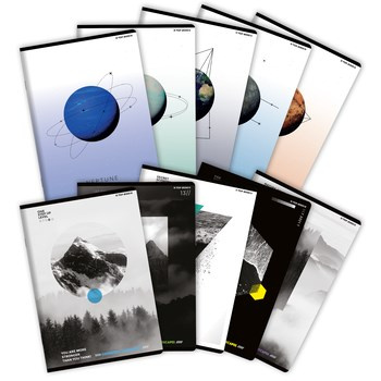 Zeszyt Geo Planet A5 60k kratka z marginesem TOP 2000