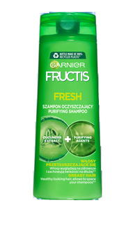 Garnier Fructis Fresh Szampon wzmacniający do włosów normalnych szybko przetłuszczających się 400 ml