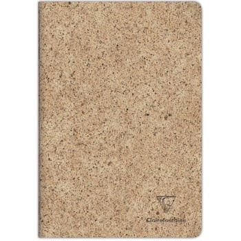 Zeszyt CLAIREFONTAINE Jeans&Cocoa A5 48k 90g linia szyty grzbiet brązowy