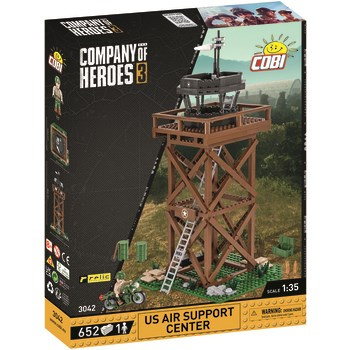 COBI Company of Heroes 3 US Air Support Center 652 klocki