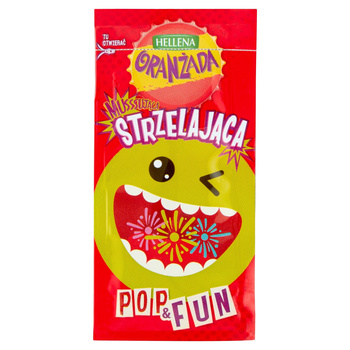Hellena Oranżada musssująca strzelająca w proszku czerwona 6 g