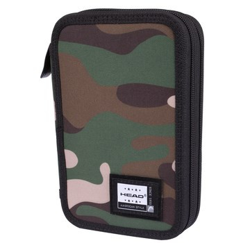 Astra Piórnik podwójny bez wyposażenia, 2 klapki, AC2, Military