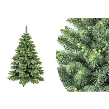 Choinka sosna perła z zieloną jarzębiną 180 cm