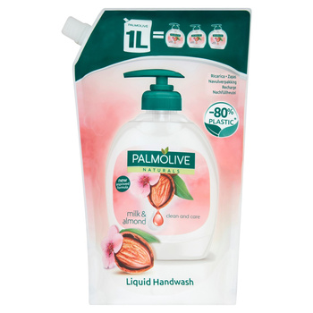 Palmolive Naturals Milk & Almond (Mleko i Migdał) Kremowe mydło w płynie do rąk zapas 1l