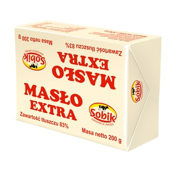 SOB.MASŁO EXTRA 83% 200G