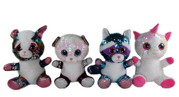 SUN-DAY Zabawka pluszowa Maskotki mix 4 Zwierzęta Z2473