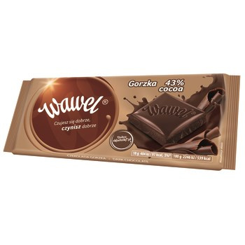 Wawel Czekoladagorzka 43% cocoa 90g