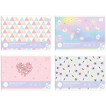 Papier kolorowy A4 10 Pastel INTERDRUK