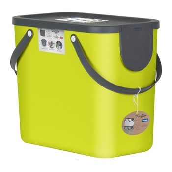 Kosz do segregacji 25l limonka Albula Rotho