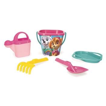 WADER Paw Patrol komplet do piasku 5 elementów różowy