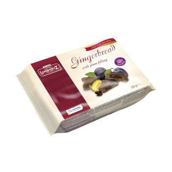 Lambertz Pierniki w czekoladzie z nadzieniem śliwkowym 250g